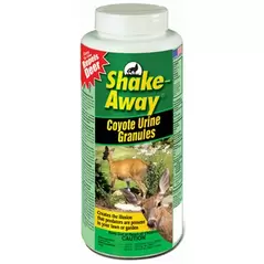 Shake Away 28.5oz Coyote Urine Granules Repellent For Deer