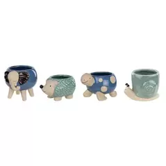 SSI 12pc Miniature Animal Planters Ceramic Assortment