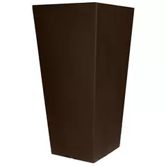 Tusco 32" Cosmo Tall Square Planter Espresso