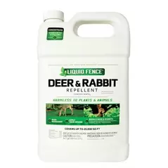 Liquid Fence 1gal Deer & Rabbit Repellent Concentrate