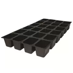 T. O. Plastics 2401 Standard Insert Black 100 Per Case 63Cs/Pl St-I-2401