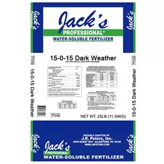 Jacks Prof Dark Weather 15-0-15 25Lb (80/Pl)