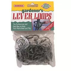 Bosmere Lever Loops 50ct Asst Size Garden Helpers Reseal Bag