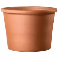 Deroma 3.39" Cylinder Pot Terra Cotta Case Pack