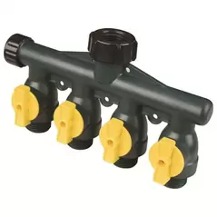 Melnor Poly HI-Flow 4 Way Connector