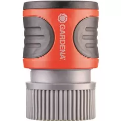Gardena Classic Hose End Quick Conn w/WaterStop