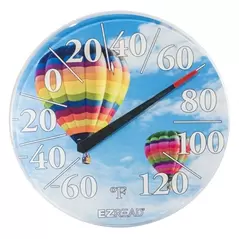Headwind 12.5" EZ Read Dial Thermometer Hot Air Balloons