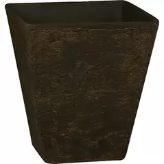 HC 16" Tahoe Tall Square Birch Planter Falcon Brown Listo