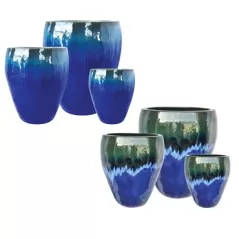 MCarr 12pc Tall Hipster Planter Pallet Mixed Colors