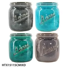 MCarr 16PC 5.1" Mason Tall Jar Set