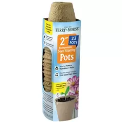 Ferry Morse 23pk 2.25" Round Fiber Pot Bonus Pack