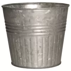 Robert Allen 4" Galvanized Round Planter