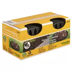 Valley View 20' Scroll Decorative Edging Black