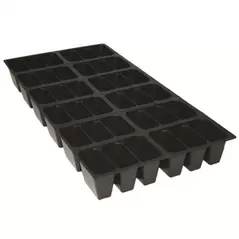 T. O. Plastics 1203 Standard Insert Black 100 Per Case 63Cs/Pl St-I-1203