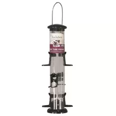 Audubon 15" Green Plastic 6 Port Seed Tube Feeder