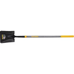 Ames True Temper Long Wood Handle Square Point Shovel