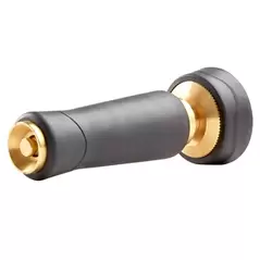 Gilmour Brass Twist Noz Full Size w/Rubber Grip