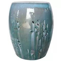 MCarr 19" Butterfly Stool Milky Blue