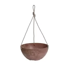 Artstone Napa 10" Hanging Bowl Rust