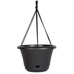 Bloem 13" Hanging Basket Black