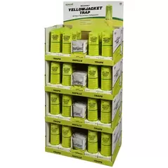 Rescue 96pc Reuse Yellow Jacket Trap & Attractant Display
