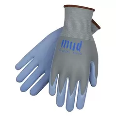 SWI Cool Mud Glove Glacier Blue Medium Breathable Aloe Nitrile