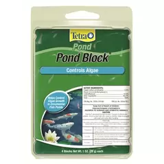 Tetra Pond Anti Algae Blocks 4 Blocks 1 Block Treats 250Gal