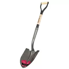 Truper Shovel Round Point D-Handle DHRP