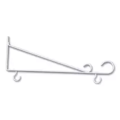 Panacea 15" White Hanging Plant Bracket