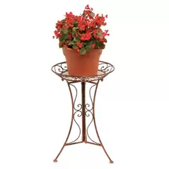 Deer Park Sunburst Round Plant Stand