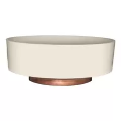 HC 6" Capri Bowl Vanilla Bisque