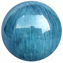 MCarr 12" Sphere Milky Blue