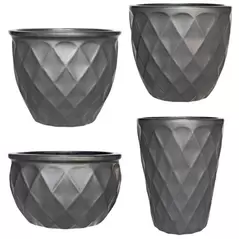 MCarr 26pc Teardrop Planter Pallet Matte Black