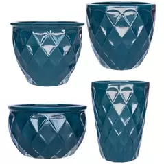 MCarr 26pc Teardrop Planter Pallet Peacock