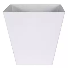 Artstone Ella 6" Square Planter White