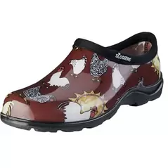 Sloggers Womens Shoe Chicken Print Red Size 8