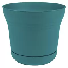 Bloem 10" Saturn Planter Bermuda Teal