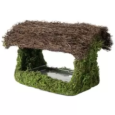 SuperMoss 12x19" Birdhouse Porch Fresh Green