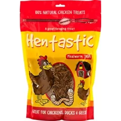 Unipet 17.64oz Hentastic Dried Mealworm Ziplock Pack