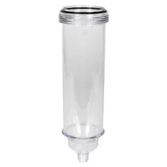 RUSCO FILTER BOWL CVR CLR 1.5IN