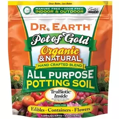 Dr Earth 4qt Pot Of Gold All Purpose Potting Soil