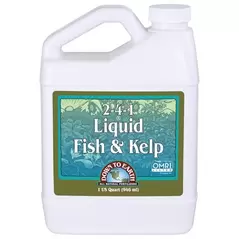 Down to Earth 32oz Liquid Fish & Kelp 2-4-1 OMRI