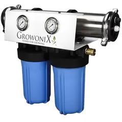 GrowoniX EX1000 83 GPH High Flow Reverse Osmosis Filtration System