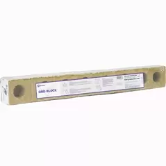 Grodan Gro-Block Improved GR4 - Small 3" (3x3x2.6) w/Hole - Shrinkwrap/Strip - Carton (384/Carton)