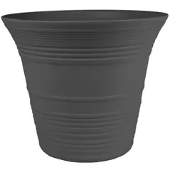 HC 12" Sedona Planter Warm Gray
