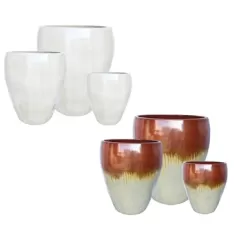 MCarr 12pc Tall Hipster Planter Pallet Mixed Colors