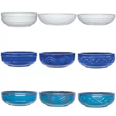 MCarr 80pc Low Bowl Planter Pallet Mixed Colors