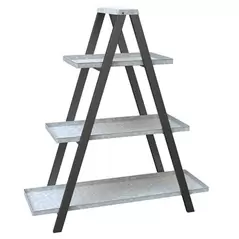 Panacea 40x15x50"H A Frame With Galvanized Shelves