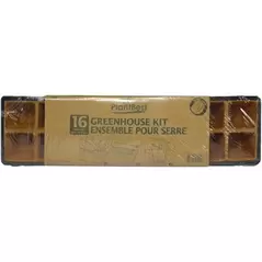 PlantBest 16 Coconut Coir Pot Greenhouse Kit