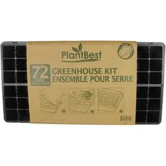 PlantBest 72 Cell Plastic Greenhouse Kit
